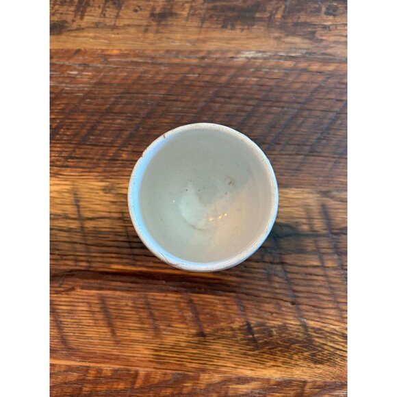 Handcrafted Japanese Ceramic Tea Cup With Tree Design & Earthy Tones - Rustic Ch - Picture 5 of 8